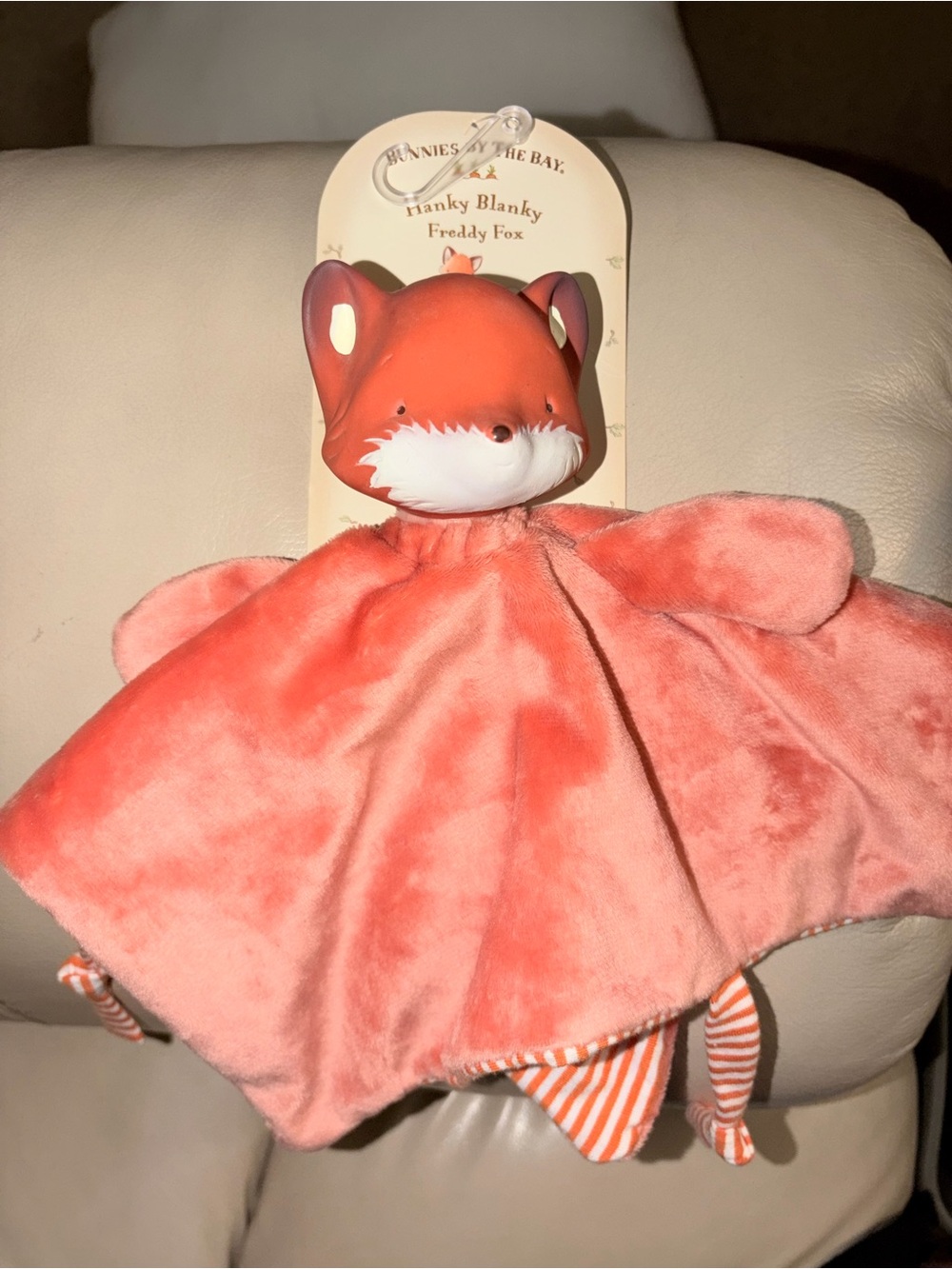 Bunnies by the Bay Coral Freddy Fox Lovey